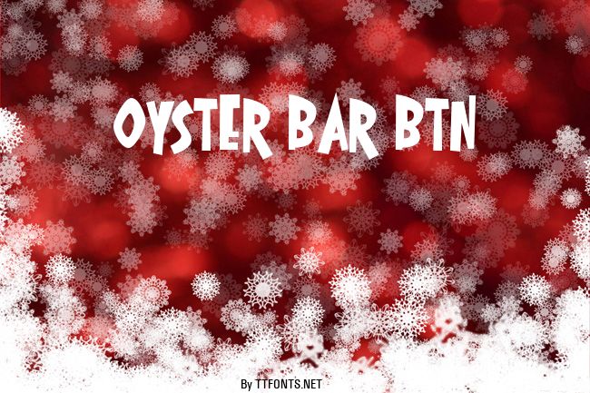 Oyster Bar BTN example